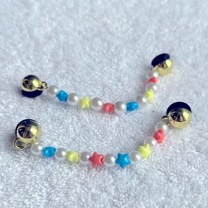 Croc Jibbitz Charm Pearl and Star Chains